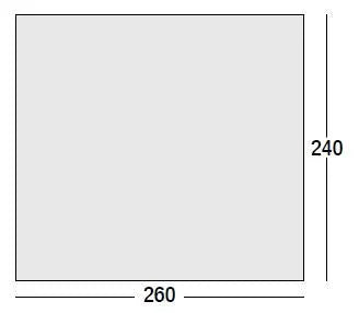 Sunncamp Swift Van Canopy 260 Floorplan